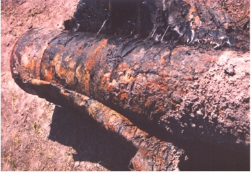 Predicting the Remaining Life of Corroded Buried Pipes